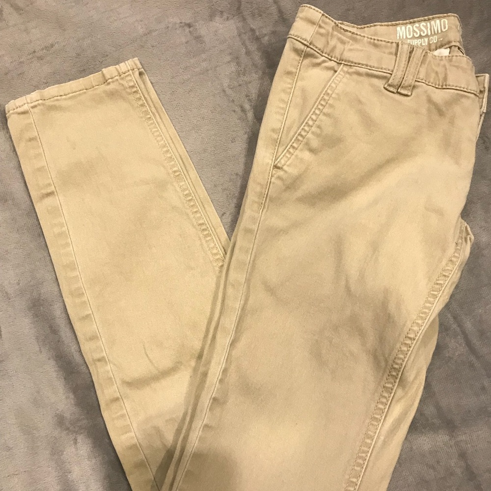 Mossimo khaki skinny pants